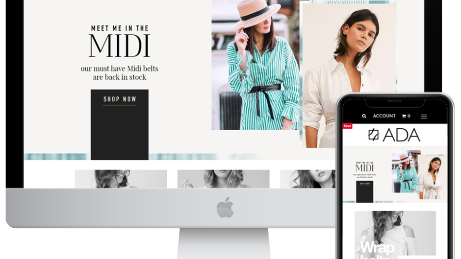 ADA Fashion & Accessories, Shopify Store
